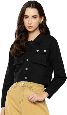Aarika Full Sleeve Applique Women Denim Jacket
