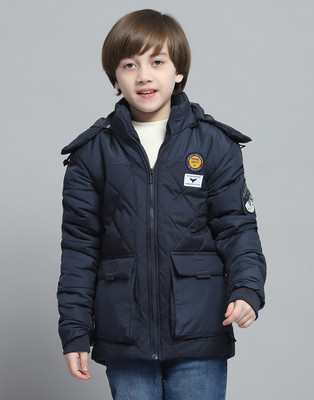 MONTE CARLO Full Sleeve Solid Boys Jacket