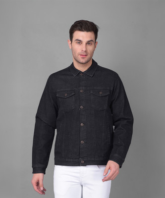 Canary London Full Sleeve Solid Men Denim Jacket