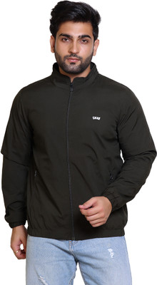 HA Classics Solid Men Wind Cheater