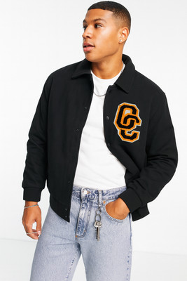 Oiin Full Sleeve Solid Men Jacket