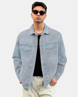 METRONAUT Full Sleeve Solid Men Denim Jacket