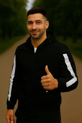 menacket Full Sleeve Solid Men Jacket