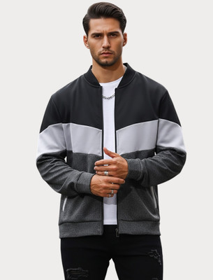 Risemax Full Sleeve Colorblock Men Jacket