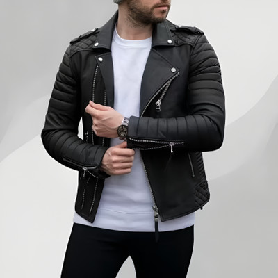 MD Retail Full Sleeve Solid Men Jacket