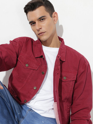 Roadster Full Sleeve Solid Men Jacket
