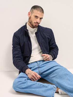 THE BEAR HOUSE Full Sleeve Solid Men Jacket