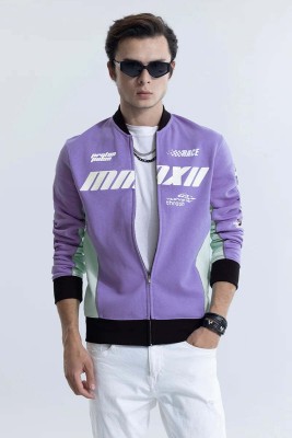 Snitch Full Sleeve Graphic Print Men Jacket