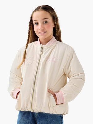 JUNIORS by Babyshop Full Sleeve Embroidered Girls Jacket