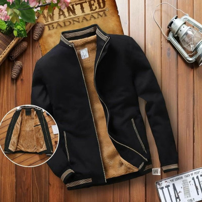 Tockcart traders Full Sleeve Solid Men Jacket