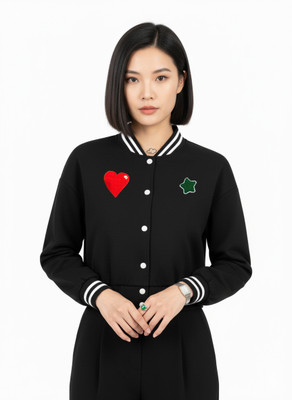 Oiin Fab Full Sleeve Solid Women Jacket