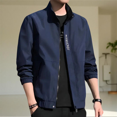 BRIGHT KRAFT Full Sleeve Printed Men Jacket