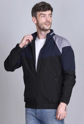 Rozebee Full Sleeve Colorblock Men Jacket
