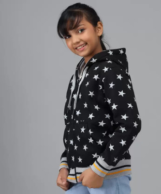 NICK AND JONES Full Sleeve Printed Girls Jacket