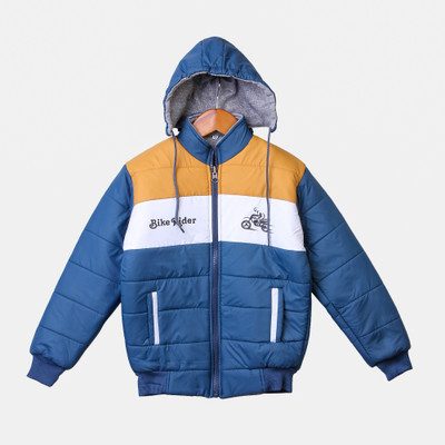 Fit N Fame Full Sleeve Colorblock Boys & Girls Jacket