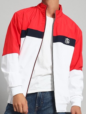 eWools Full Sleeve Colorblock Men Jacket