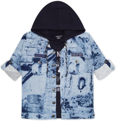 CAVIO Full Sleeve Printed Boys Jacket