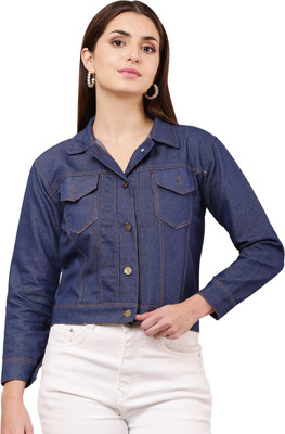 STYLE BEURUA Full Sleeve Solid Women Denim Jacket