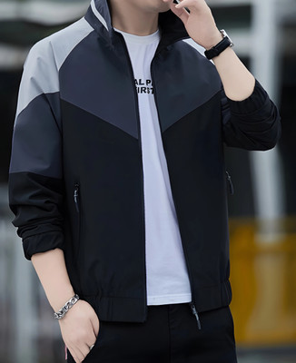 Azmani Full Sleeve Colorblock Men Jacket