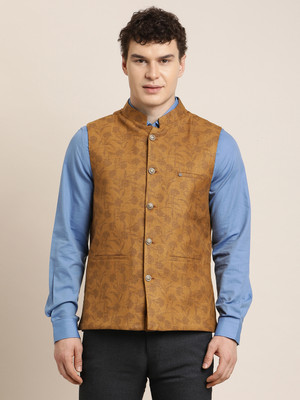TURTLE Printed Men Waistcoat