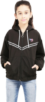 AD & AV Full Sleeve Solid Girls Jacket