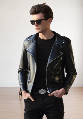 sms creation Full Sleeve Solid Men Jacket