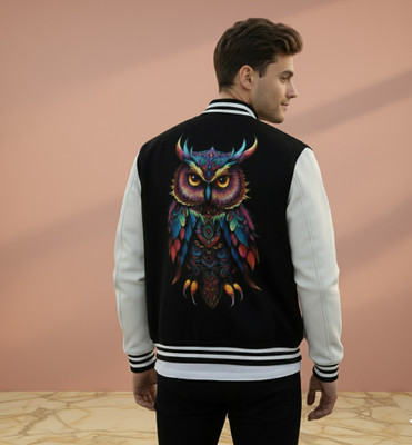 Barmanic Full Sleeve Graphic Print Men Jacket