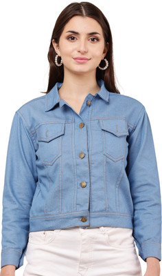 STYLE BEURUA Full Sleeve Solid Women Denim Jacket