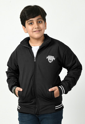 IAC Full Sleeve Solid Boys Jacket