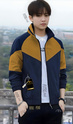 Azmani Full Sleeve Colorblock Men Jacket