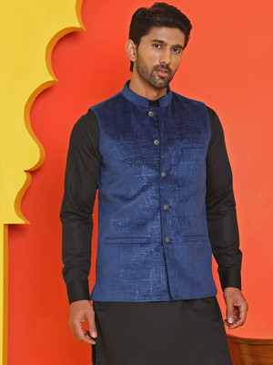 ANOUK Sleeveless Solid Men Jacket