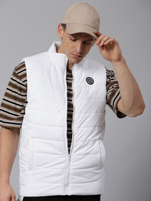 Dennis Lingo Sleeveless Solid Men Jacket