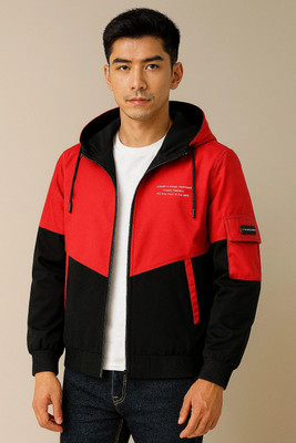ZYRONA Full Sleeve Colorblock Men Jacket