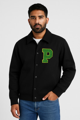 Damler Trendz Full Sleeve Solid, Applique Men Jacket