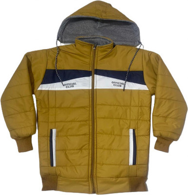 official club Full Sleeve Colorblock Boys Jacket