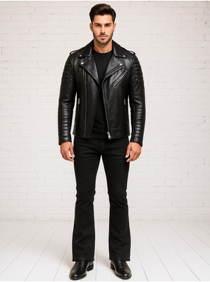 Shopfusionn Full Sleeve Solid Men Jacket