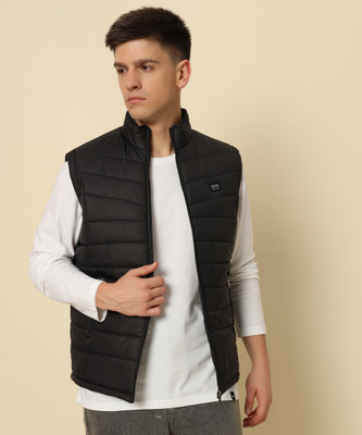 Brayles Sleeveless Solid Men Jacket