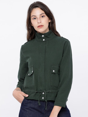 Tokyo Talkies 3/4th Sleeve Solid Women Jacket