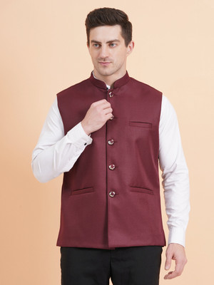 SG LEMAN Sleeveless Solid Men Jacket