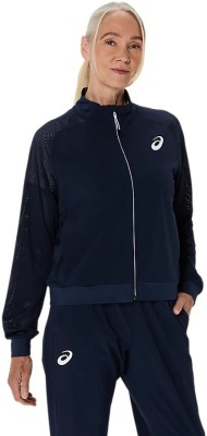 Asics Full Sleeve Solid Women Jacket