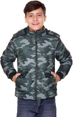 KILLER Full Sleeve Camouflage Boys Jacket