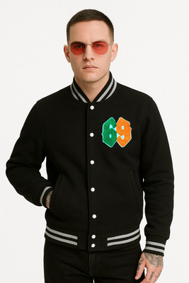NEET Full Sleeve Solid, Striped Men Jacket