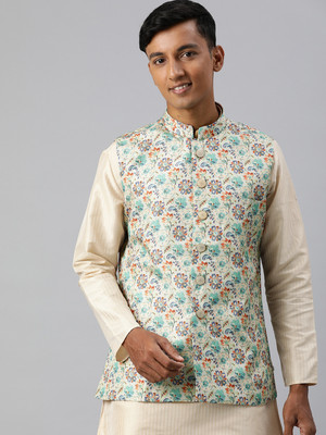 Manthan Sleeveless Printed Men Jacket