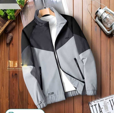 ynam Full Sleeve Colorblock Men Jacket