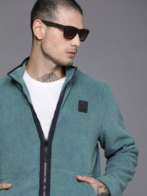 WROGN Full Sleeve Self Design Men Jacket