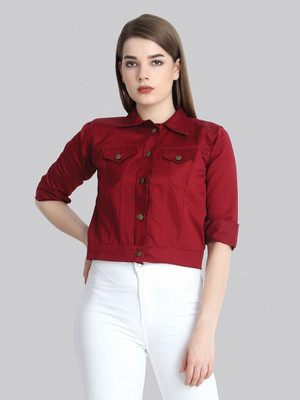 BuyNewTrend Full Sleeve Solid Women Jacket
