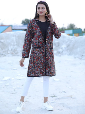 Craftwellstudio Full Sleeve Self Design Women Jacket