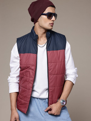 Roadster Sleeveless Colorblock Men Jacket