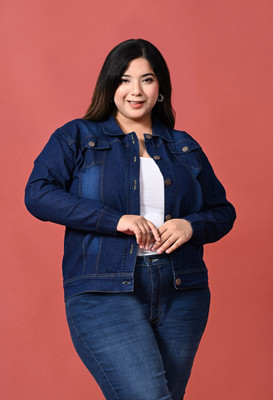 FUNDAY FASHION Full Sleeve Solid Women Denim Jacket
