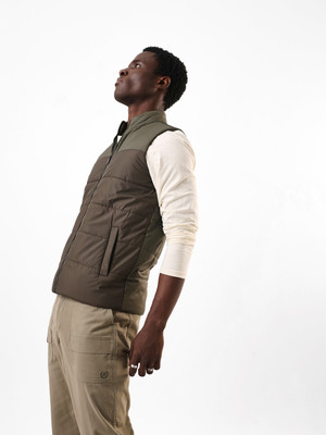 Dennis Lingo Sleeveless Colorblock Men Jacket